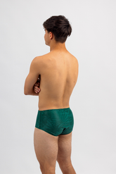 Men's Swim Trunks - Chlorine Resistant Swimwear - Evergreen Jungle